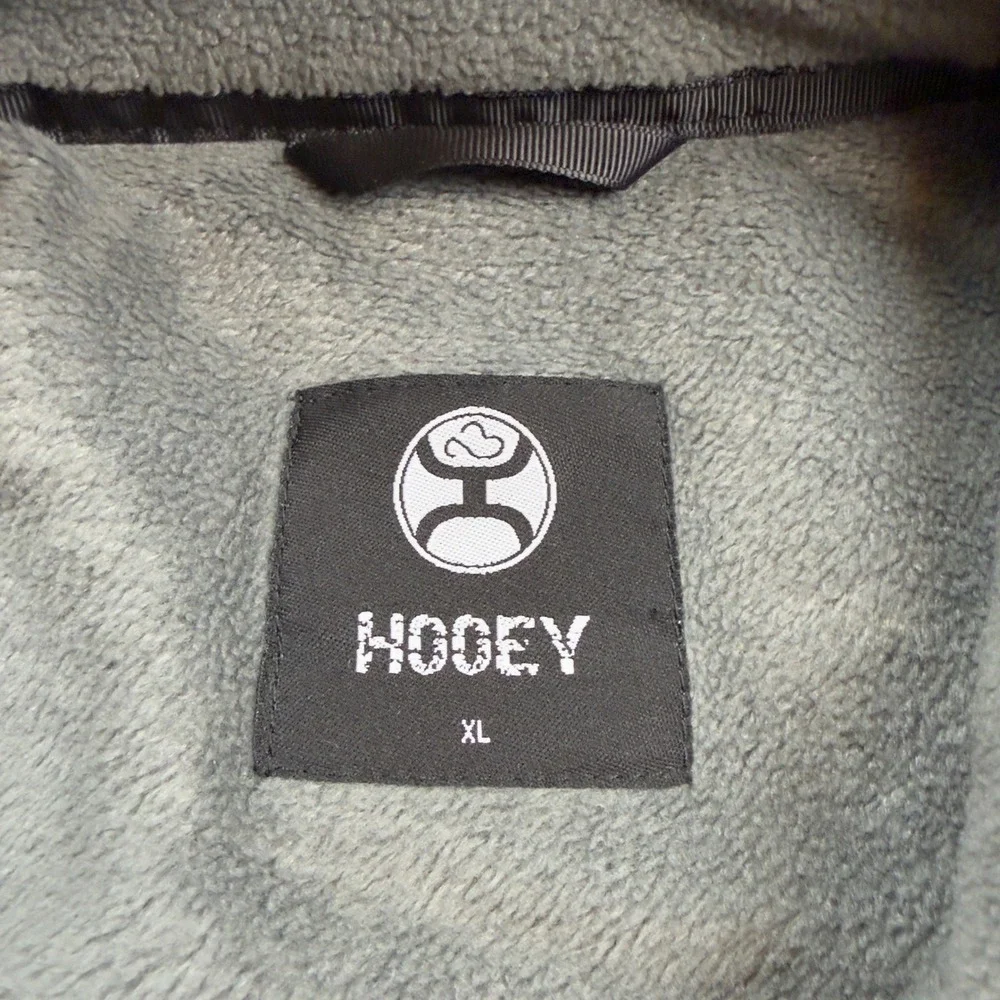 Hooey Women's XL Fleece Jacket Full Zip Rattlesnake Print Olive Drab‎